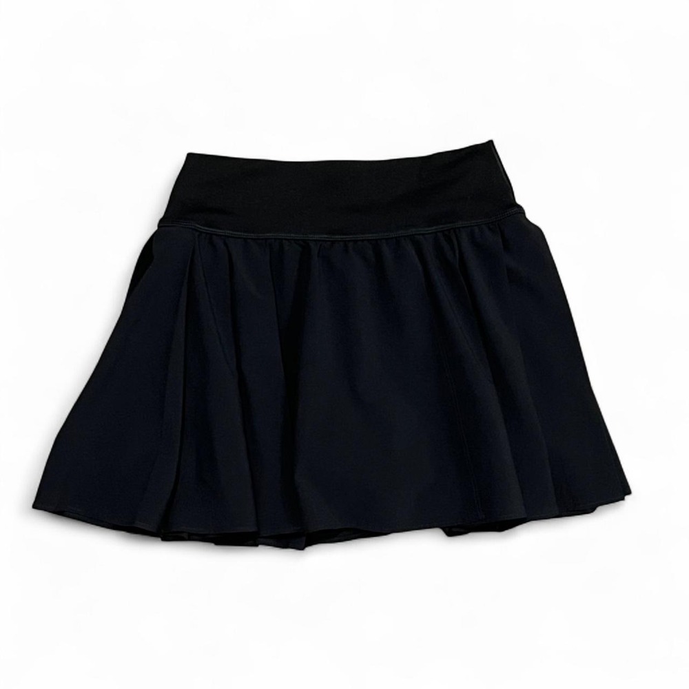 Aerie Black Pleated Tennis Skort Small Athletic Golf Pickleball Skirt - Picture 1 of 7
